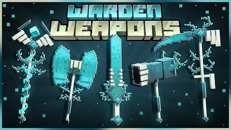 Warden Weapons on the Minecraft Marketplace by Eescal Studios