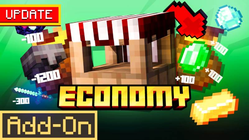 Economy Add-On 1.0 on the Minecraft Marketplace by Endorah