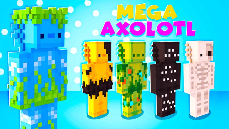 MEGA AXOLOTL on the Minecraft Marketplace by Endorah