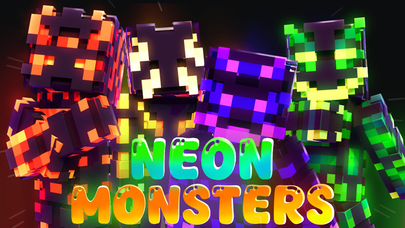 Neon Monsters on the Minecraft Marketplace by Endorah