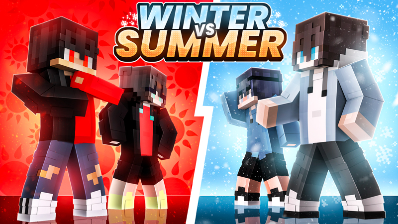 Winter Vs Summer on the Minecraft Marketplace by Endorah