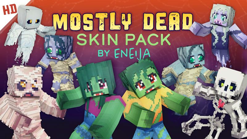 Mostly Dead HD Skin Pack on the Minecraft Marketplace by Eneija