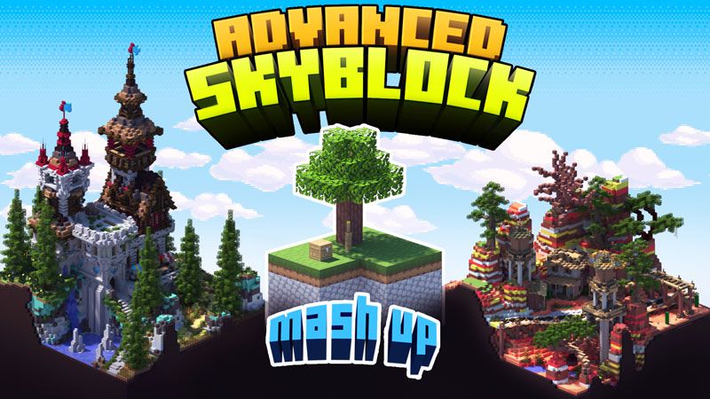 Advanced Skyblock Mash-up on the Minecraft Marketplace by entity-builds