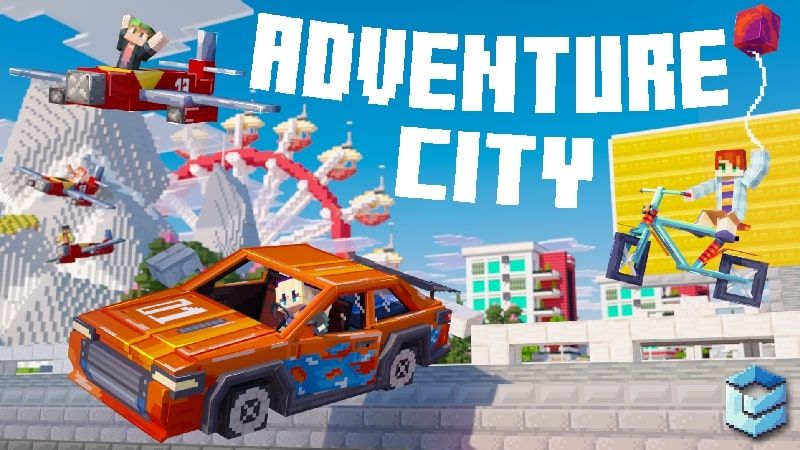 Adventure City on the Minecraft Marketplace by entity-builds