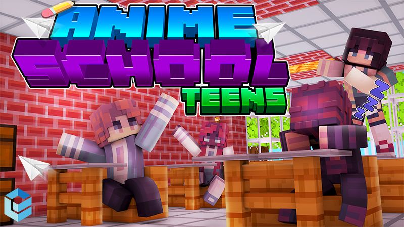 Anime School Teens on the Minecraft Marketplace by Entity Builds