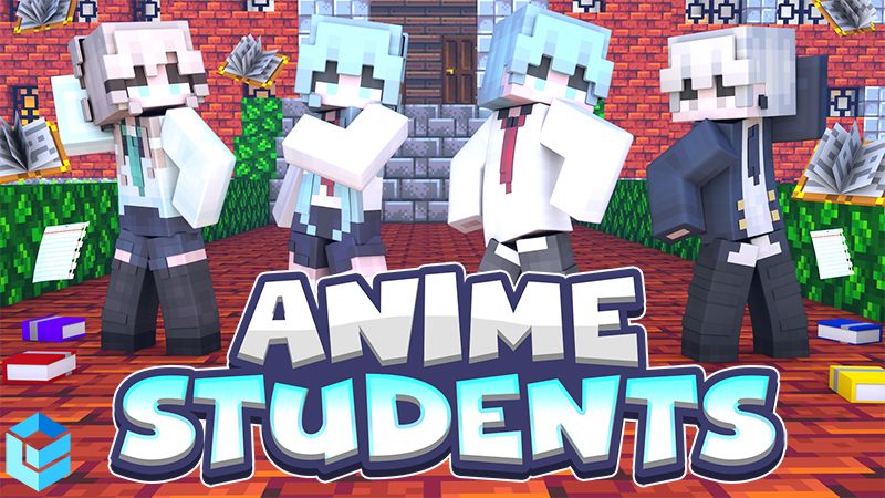 Anime Students on the Minecraft Marketplace by Entity Builds