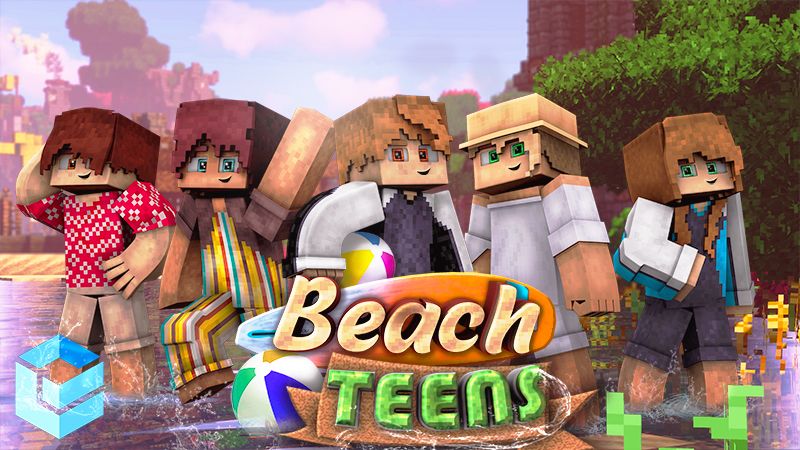 Beach Teens HD on the Minecraft Marketplace by Entity Builds