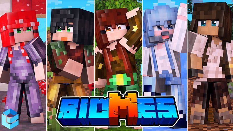 Biomes on the Minecraft Marketplace by Entity Builds