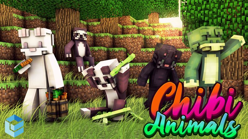 Chibi Animals on the Minecraft Marketplace by Entity Builds