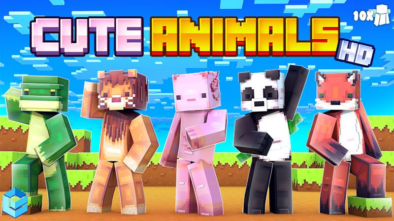 Cute Animals HD on the Minecraft Marketplace by Entity Builds