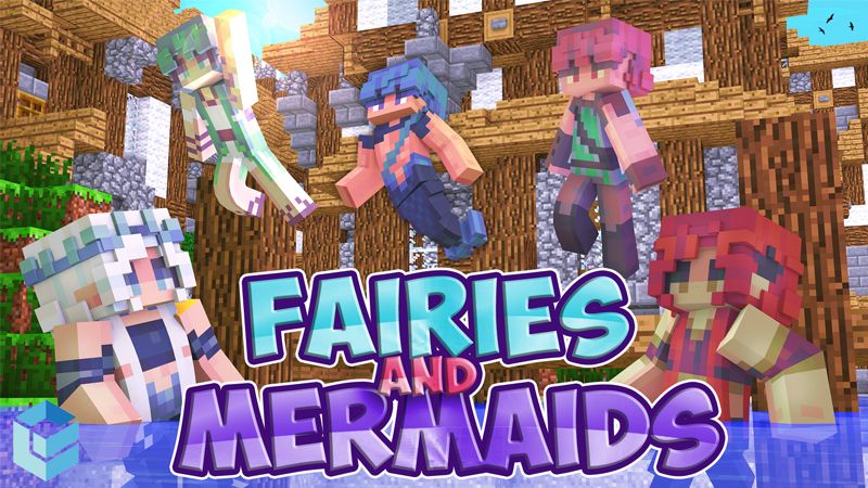 Fairies and Mermaids on the Minecraft Marketplace by entity-builds