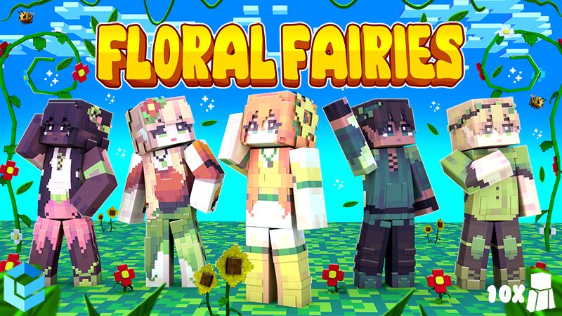 Floral Fairies on the Minecraft Marketplace by Entity Builds