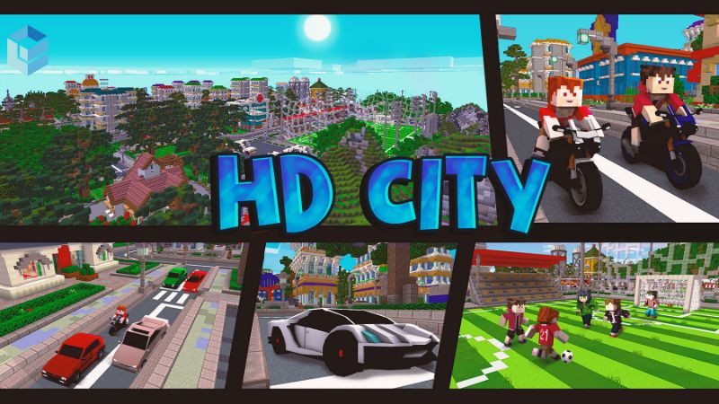 HD City on the Minecraft Marketplace by entity-builds