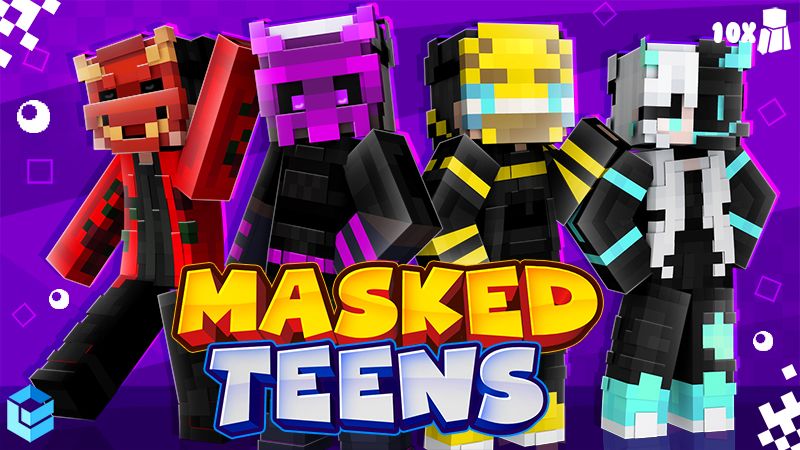 Masked Teens on the Minecraft Marketplace by Entity Builds