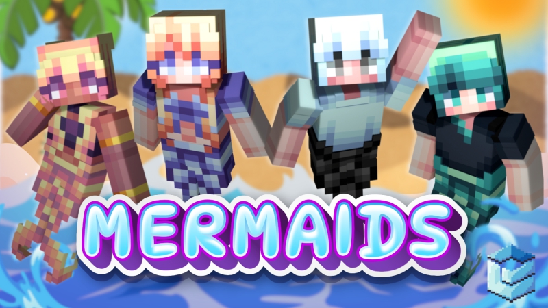 Mermaids on the Minecraft Marketplace by Entity Builds