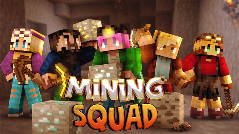 Mining Squad on the Minecraft Marketplace by Entity Builds