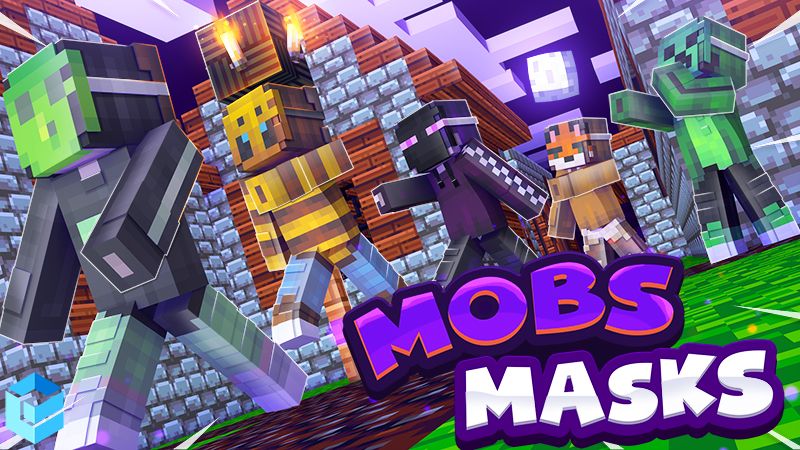 Mob Masks on the Minecraft Marketplace by Entity Builds