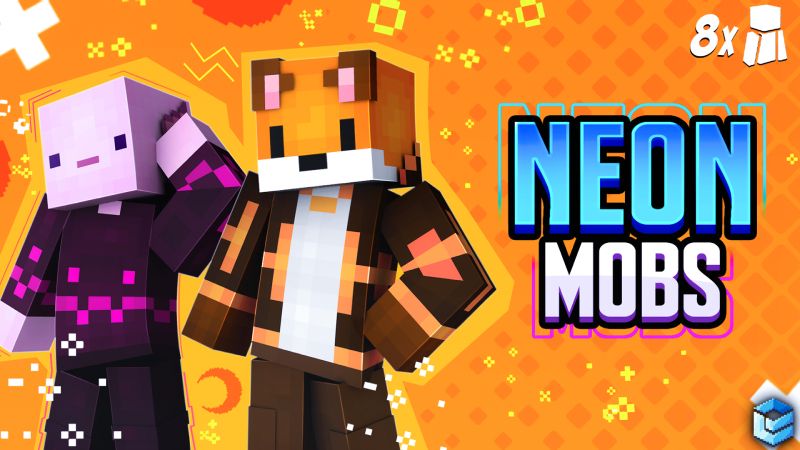 Neon Mobs on the Minecraft Marketplace by Entity Builds