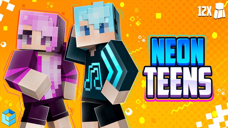 Neon Teens on the Minecraft Marketplace by Entity Builds