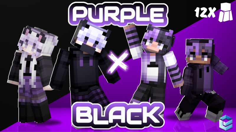 Purple x Black on the Minecraft Marketplace by Entity Builds