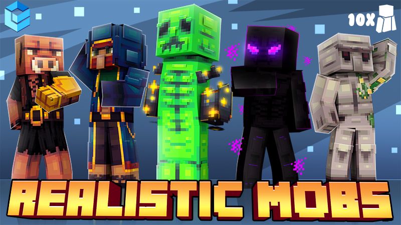 Realistic Mobs HD on the Minecraft Marketplace by Entity Builds