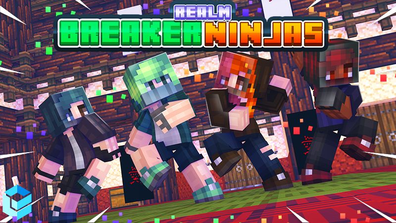 Realm Breaker Ninjas on the Minecraft Marketplace by Entity Builds