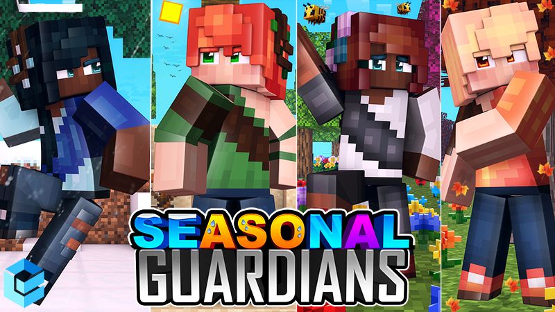 Seasonal Guardians on the Minecraft Marketplace by Entity Builds