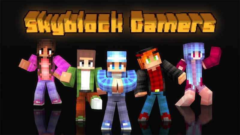 Skyblock Gamers on the Minecraft Marketplace by Entity Builds