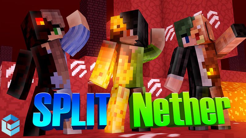 Split Nether on the Minecraft Marketplace by Entity Builds