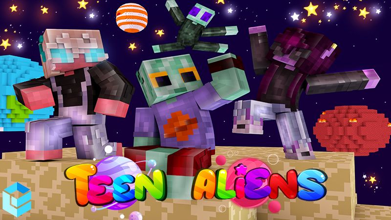 Teen Aliens on the Minecraft Marketplace by Entity Builds