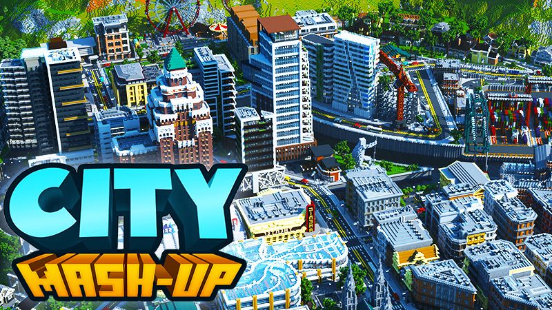 City Mash-up on the Minecraft Marketplace by Everbloom Games