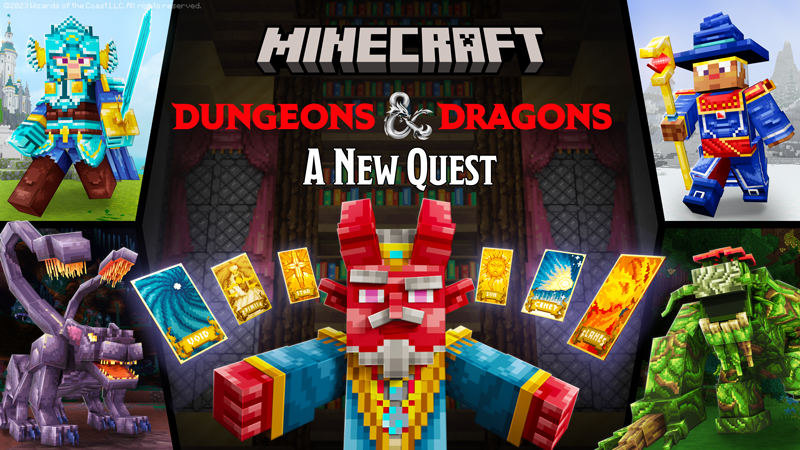 Dungeons & Dragons: A New Quest on the Minecraft Marketplace by Everbloom Games