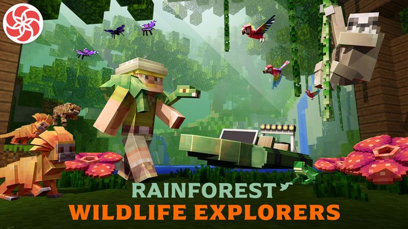 Rainforest Wildlife Explorers on the Minecraft Marketplace by Everbloom Games