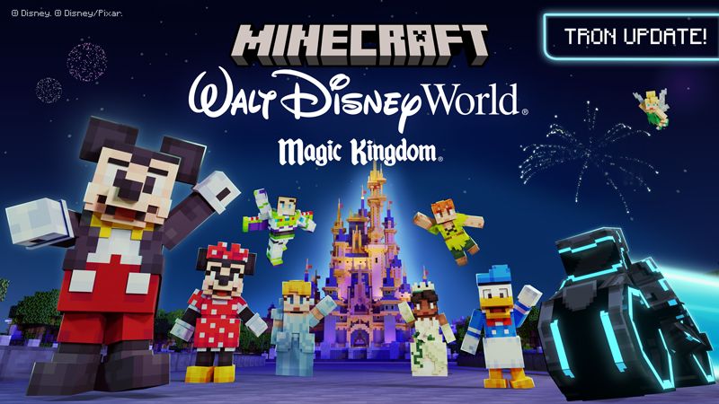 WDW Magic Kingdom Adventure on the Minecraft Marketplace by Everbloom Games