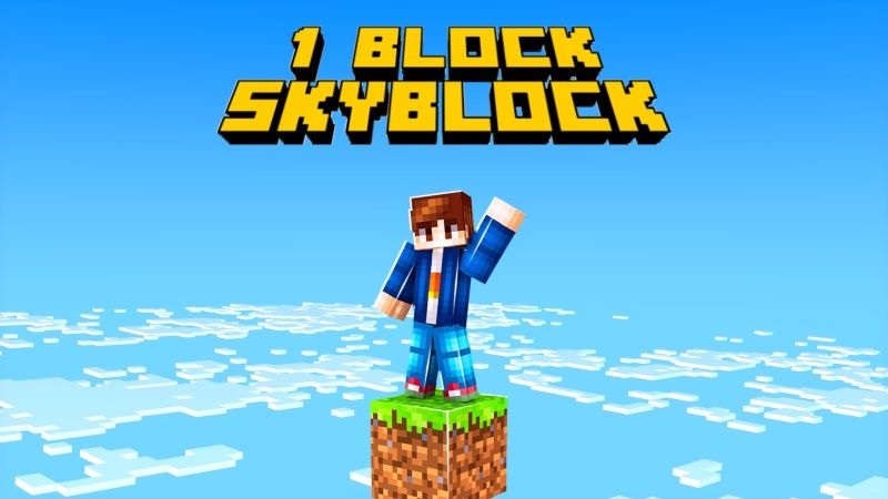 1 Block Skyblock on the Minecraft Marketplace by Fall Studios