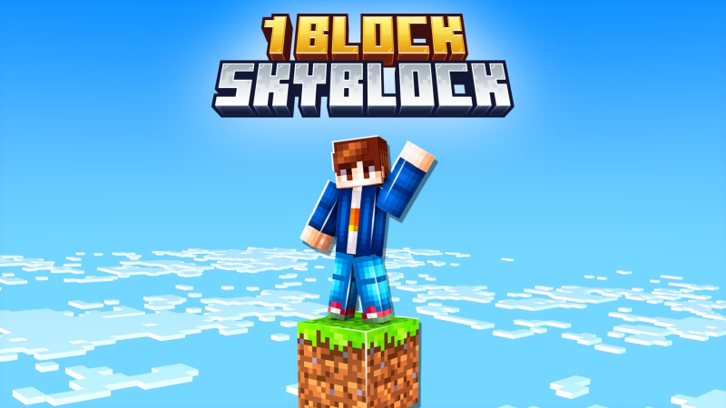 1 Block Skyblock on the Minecraft Marketplace by Fall Studios