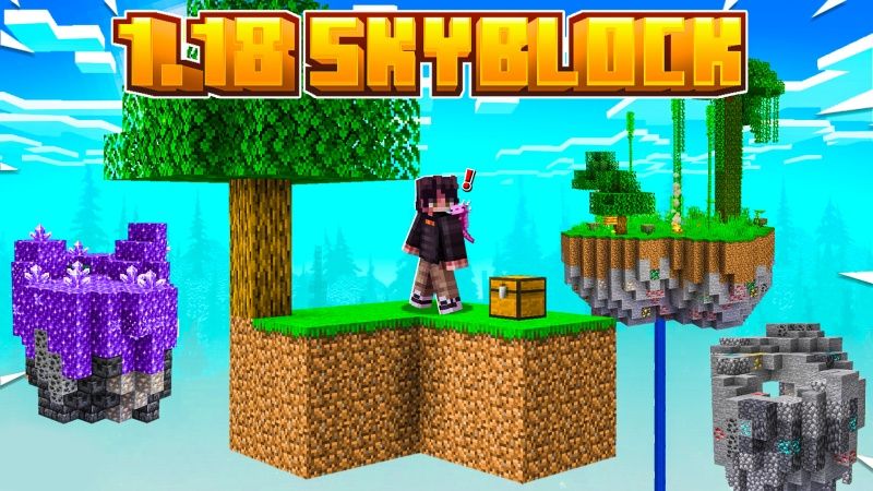 1.18 Skyblock on the Minecraft Marketplace by Fall Studios