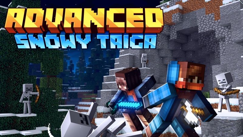 Advanced: Snowy Taiga on the Minecraft Marketplace by Fall Studios