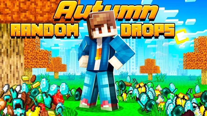 Autumn Random Drops on the Minecraft Marketplace by Fall Studios