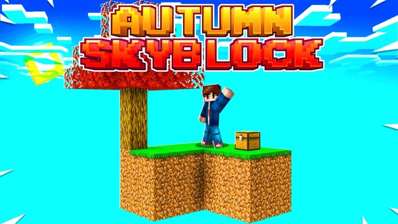 Autumn Skyblock on the Minecraft Marketplace by Fall Studios