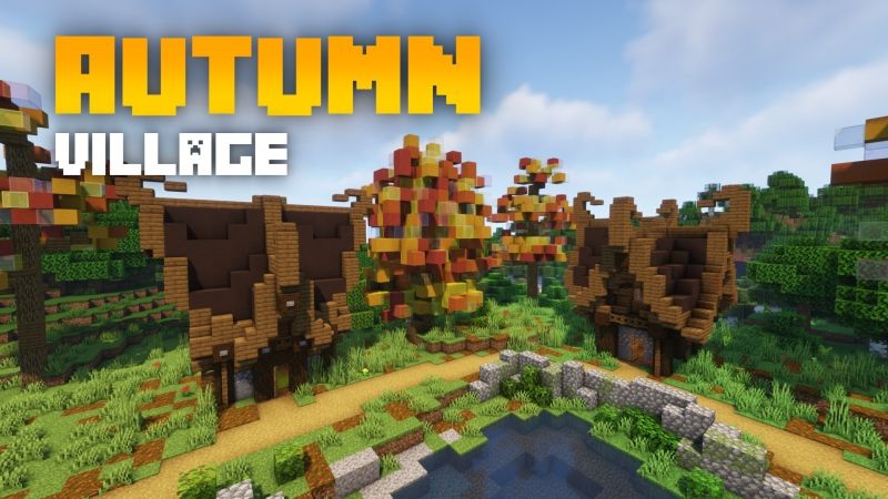 Autumn Village on the Minecraft Marketplace by Fall Studios