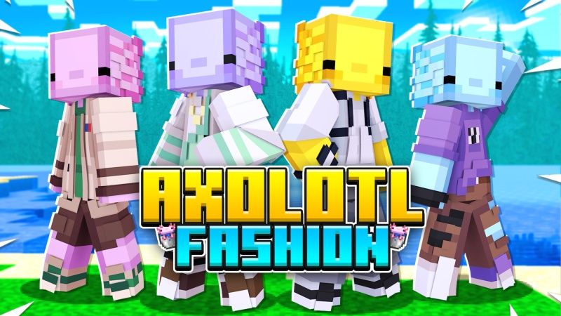 Axolotl Fashion on the Minecraft Marketplace by Fall Studios