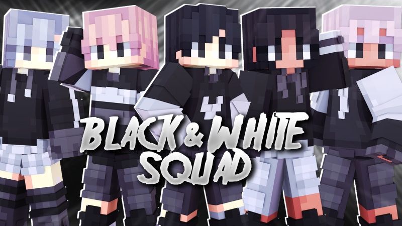 Black & White Squad on the Minecraft Marketplace by Fall Studios