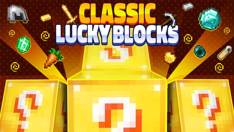 Classic Lucky Blocks on the Minecraft Marketplace by Fall Studios