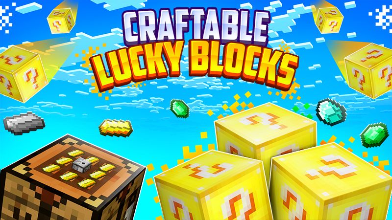 Craftable Lucky Blocks on the Minecraft Marketplace by Fall Studios