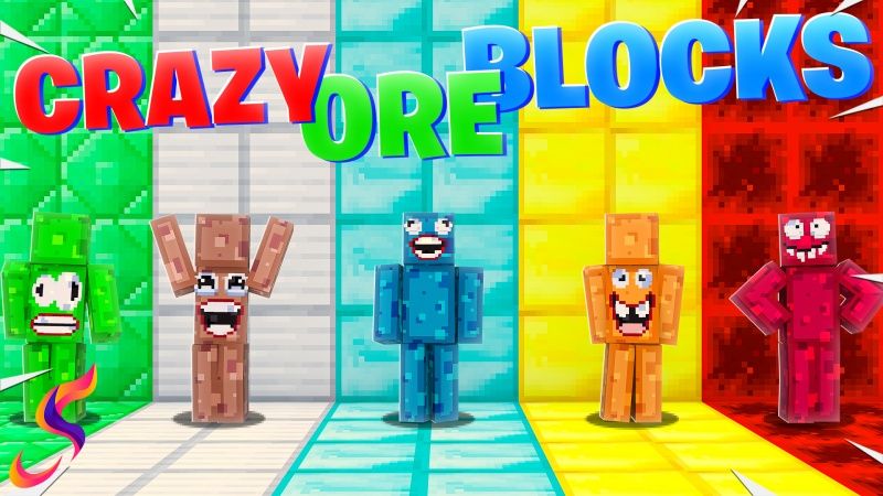 Crazy Ore Blocks on the Minecraft Marketplace by Fall Studios