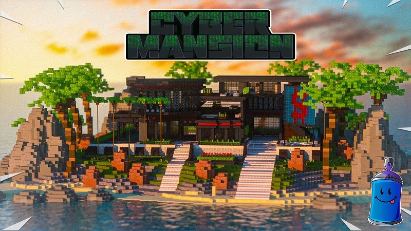 Cyber Mansion on the Minecraft Marketplace by Fall Studios