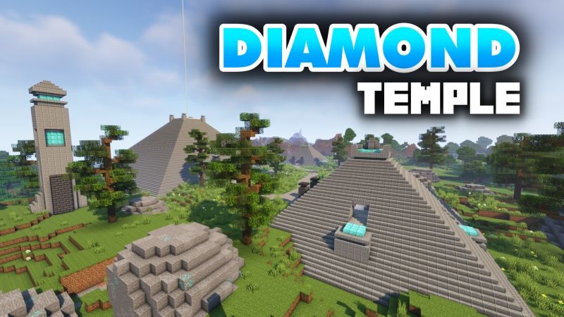 Diamond Temple on the Minecraft Marketplace by Fall Studios