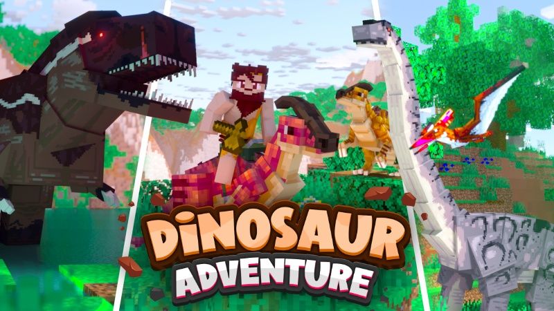 Dinosaur Adventure on the Minecraft Marketplace by Fall Studios