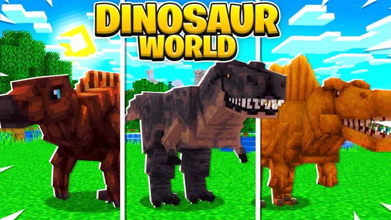 Dinosaur World on the Minecraft Marketplace by Fall Studios